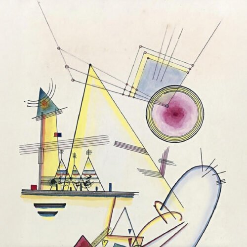 Créditos: “Zartes Gemüt” de Wassily Kandinsky.